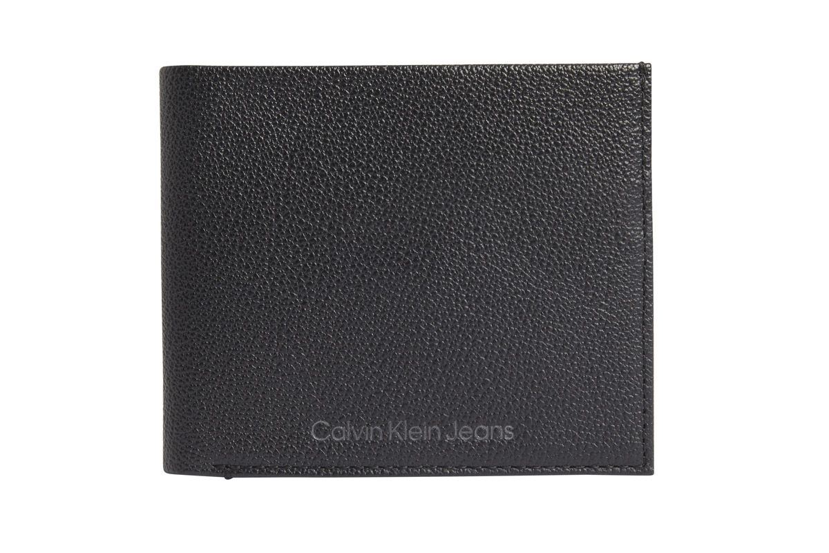 Calvin Klein Explorer Bifold W-Coin Πορτοφόλι (K50K510145 BDS) Μαύρο